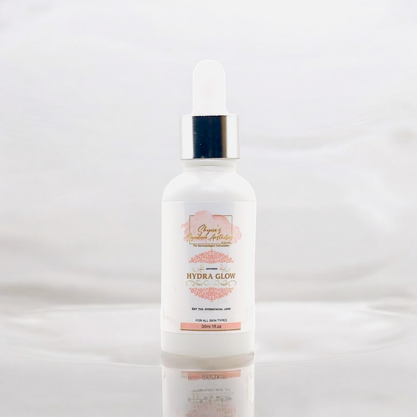 Hydra Glow Serum: Vitamin C & Hyaluronic Acid Moisturizing Formula