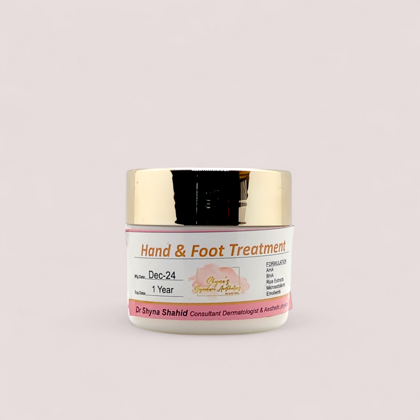 Hand & Foot Treatment: Skin Brightening & Moisturizing Formula